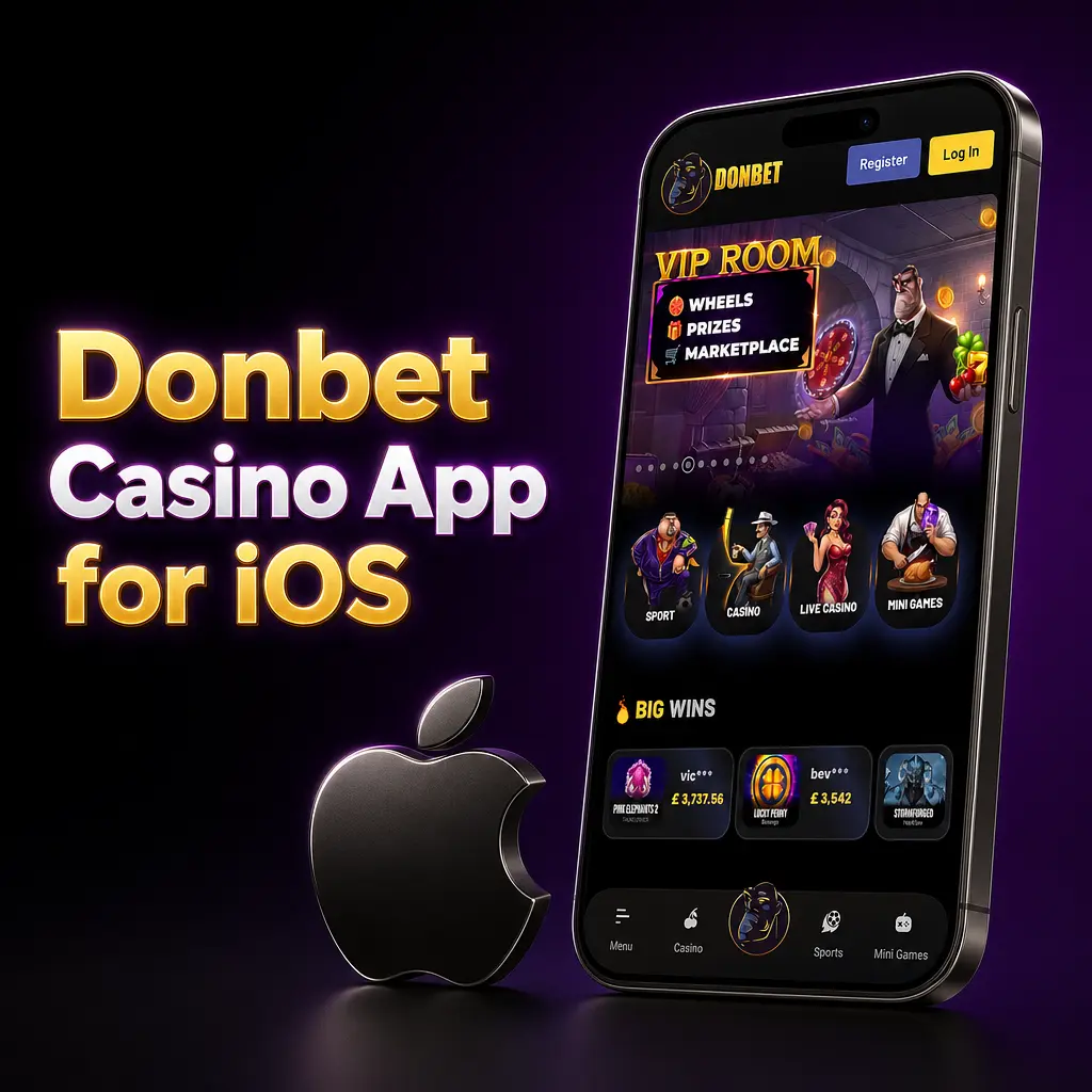 Donbet Casino iOS app on iPhone and iPad