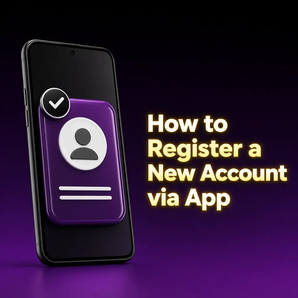 Screenshot of the Donbet Casino app registration screen