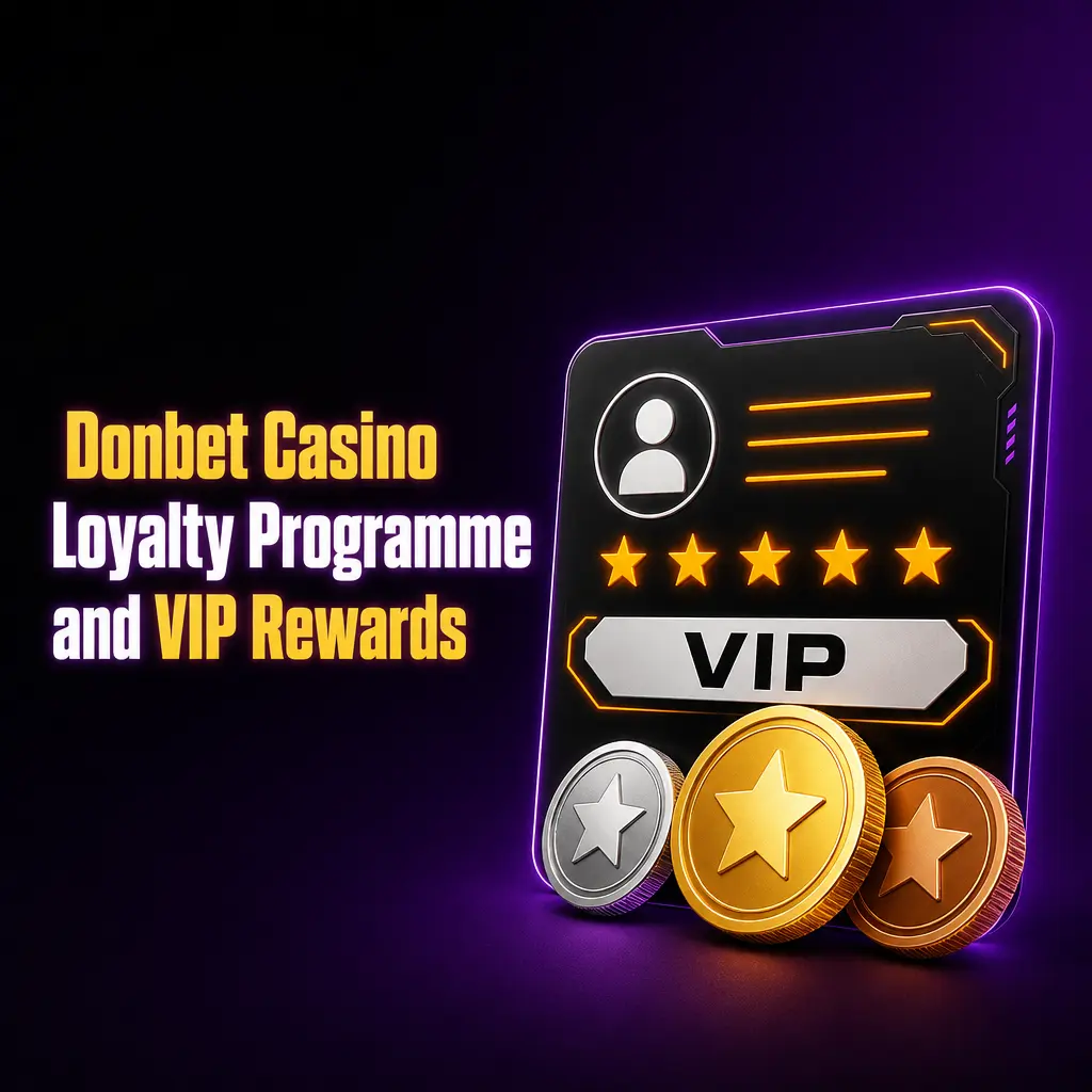 Donbet Casino loyalty programme tiers and VIP rewards