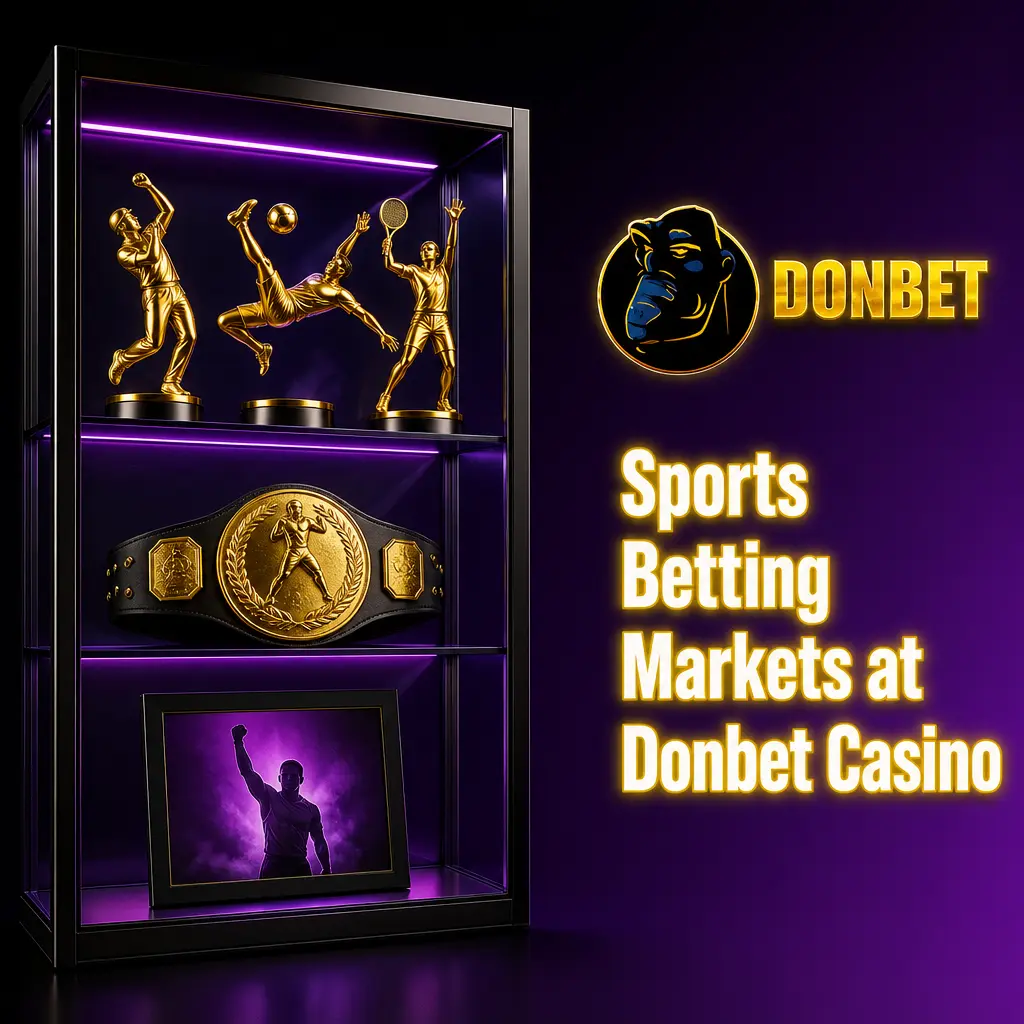 Sports betting markets available at Donbet Casino