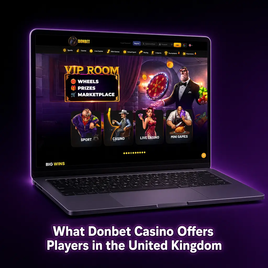 Donbet Casino sportsbook and casino games available to UK players